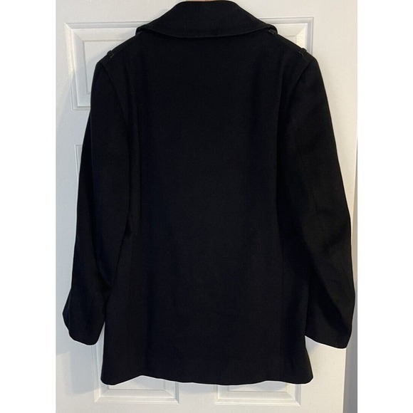 US NAVY Naval Academy Vintage Peacoat Pea Coat 37 Reefer Gold Buttons - Picture 2 of 8